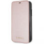 Carcasă Guess PU Leather Book Case Iridescent, pentru iPhone XR - roz-auriu