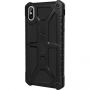 Husă UAG Monarch pentru iPhone XS Max - negru