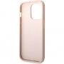 Carcasă Guess 4G Metal Logo pentru iPhone 15 Pro Max - roz