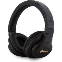 Că?ti wireless Guess 4G Tone on Tone Script Logo - neagră