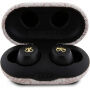 Că?ti wireless Guess True Wireless 4G Metal Logo - roz