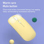 Mouse wireless mat cu Bluetooth - albastru petrol