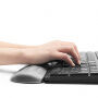 Suport tastatură Baona pentru încheietura mâinii, din spumă - L - neagră