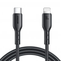 Cablu pentru încărcare ?i transfer de date JOYROOM SA26-CL3USB-C/Lightning de 30W pentru iPhone / iPad / iPod / AirPods - 2 m - negru