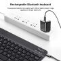Tastatura wireless cu Bluetooth - alb