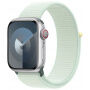 Curea sport originală Apple, tip loop, pentru Apple Watch Ultra 49mm / 46mm / 45mm / 44mm / 42mm - mentol deschis
