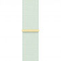Curea sport originală Apple, tip loop, pentru Apple Watch Ultra 49mm / 46mm / 45mm / 44mm / 42mm - mentol deschis