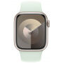 Curea sport originală Apple pentru Apple Watch Ultra 49mm / 46mm / 45mm / 44mm / 42mm - M/L - mentol deschis