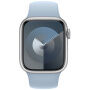 Curea sport originală Apple pentru Apple Watch Ultra 49mm / 46mm / 45mm / 44mm / 42mm - M/L - albastru deschis