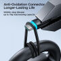 Cablu pentru încărcare ?i transfer de date JOYROOM S-A30 Star-Ring Series USB-A / USB-C pentru iPhone / iPad / AirPods - 1 m - negru