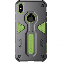 Carcasă rezistentă NILLKIN Defender II pentru iPhone XS Max - verde