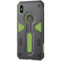 Carcasă rezistentă NILLKIN Defender II pentru iPhone XS Max - verde