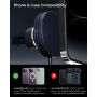 Suport magnetic cu încărcare wireless pentru ventila?ia ma?inii iOttie Velox Mini pentru iPhone - negru