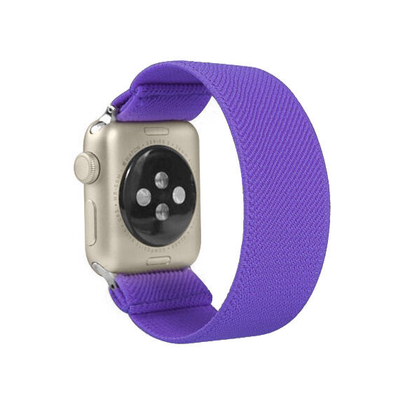 Curea din nailon pentru Apple Watch 42mm / 41mm / 40mm / 38mm - violet