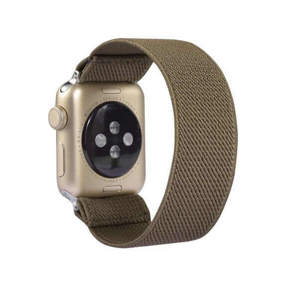 Curea din nailon pentru Apple Watch 42mm / 41mm / 40mm / 38mm - maro