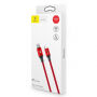Cablu BASEUS lightning / USB-C, pentru iPhone - 2m - roșu
