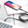 Cablu BASEUS lightning / USB-C, pentru iPhone - 2m - negru