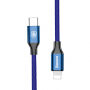Cablu BASEUS lightning / USB-C, pentru iPhone - 2m - albastru