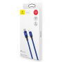 Cablu BASEUS lightning / USB-C, pentru iPhone - 2m - albastru