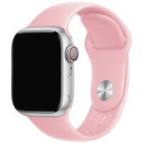 Curea din silicon cu cataramă mai scurtă și mai lungă pentru Apple Watch Ultra 49mm / 46mm / 45mm / 44mm / 42mm - roz