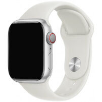 Curea din silicon cu cataramă mai scurtă și mai lungă pentru Apple Watch Ultra 49mm / 46mm / 45mm / 44mm / 42mm - bej deschis