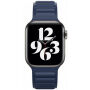 Curea din silicon cu fixare magnetică pentru Apple Watch 42mm / 41mm / 40mm / 38mm - albastru închis