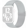 Curea din silicon cu cataramă glisantă pentru Apple Watch 42mm / 41mm / 40mm / 38mm - gri