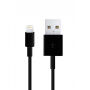 Cablu USB-A / Lightning de date şi de încărcare, pentru iPhone / iPad / iPod / AirPods - 2 m - negru