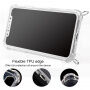 Husă transparentă cu ?nur pentru iPhone 11 Pro Max - alb