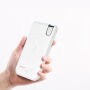 Powerbank BASEUS 10000mAh cu încărcare wireless - alb