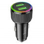 Încărcător auto cu două porturi USB-A Hoco NZ14 Guerrero 36W - neagră