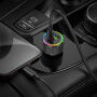 Încărcător auto cu două porturi USB-A/USB-C Hoco NZ14A Guerrero PD 20W/QC - neagră