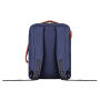 Geantă / rucsac modern, pentru iPad / MacBook până la 16" - albastru