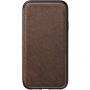 Carcasă Nomad Folio Leather case, pentru Apple iPhone XR - maro