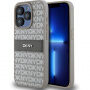 Carcasă DKNY Repeat Pattern Tonal Stripe pentru iPhone 14 Pro - bej
