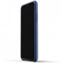 Husă Mujjo Full Leather, pentru iPhone XR - albastru