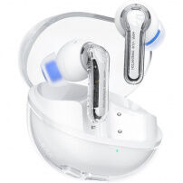 Căști wireless Soundpeats Clear - alb