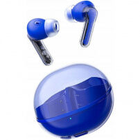 Căști wireless Soundpeats Clear - albastră