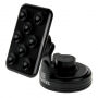 Suport auto universal HAWEEL , pivotant 360°, cu ventuze prindere pe parbriz, pentru iPhone - negru
