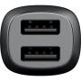 Tactical Field Plug Încărcător auto set dual 12W 2x USB-A cu cablu USB-A / Lightning - MFi pentru iPhone / iPad - 30 cm - gri