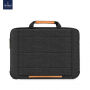 Servietă multifuncțională, cu stativ, pentru iPad Pro 12,9" / MacBook până la 14" - negru