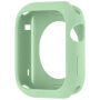 Curea din silicon cu carcasă din silicon pentru Apple Watch 45mm / 44mm - verde