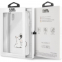 Carcasă Karl Lagerfeld Fun Choupette No Rope Hard Case, pentru iPhone XS Max - transparent