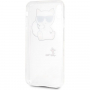 Carcasă Karl Lagerfeld Fun Eaten No Rope Hard Case, pentru iPhone XS Max - transparent