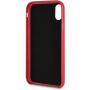 Carcasă Guess PU Leather Case Triangle, pentru iPhone XR - roșu
