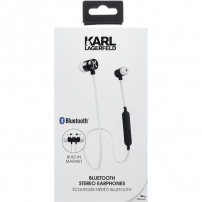 Căști wireless Karl Lagerfeld Bluetooth - alb