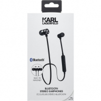 Căști wireless Karl Lagerfeld Bluetooth - negru