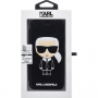 Husă Karl Lagerfeld Ikonik Book, pentru iPhone XR - negru