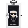 Husă Karl Lagerfeld Ikonik Book, pentru iPhone XS Max - negru