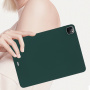 Husă mată din plastic moale pentru iPad Pro 13" (2024/2025) - albastru petrol